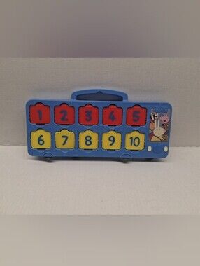 Peppa Pig's Interactive 123 Bus – Numbers 1 to 10 Preschool Counting Toy